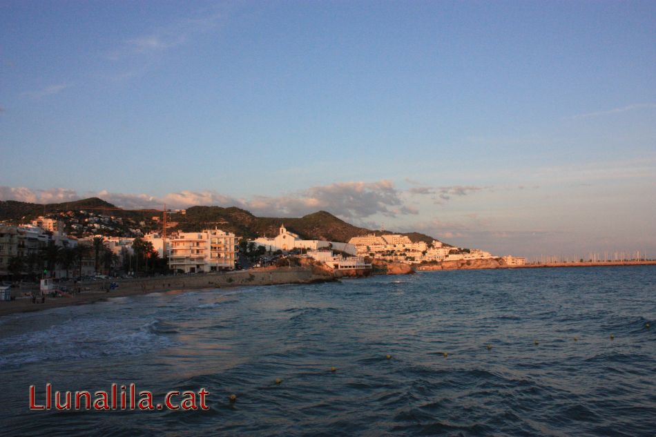 Sitges i la tarda