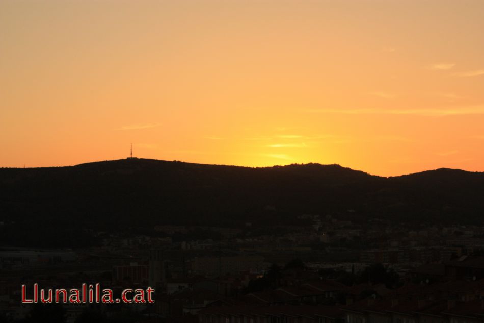 Crepuscle de Tarda d'estiu