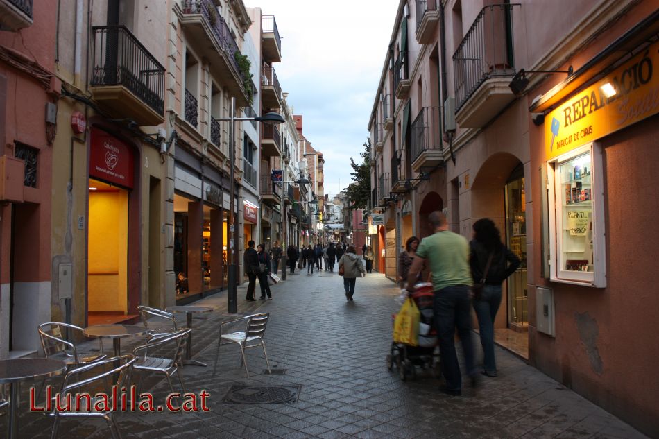 Carrer Major de Molins de Rei