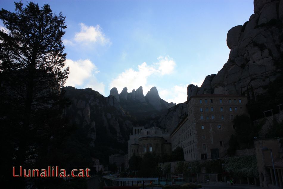 La muntanya i Montserrat