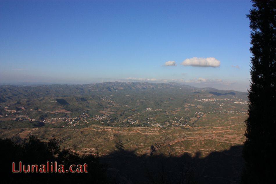 Gran vista des de Montserrat