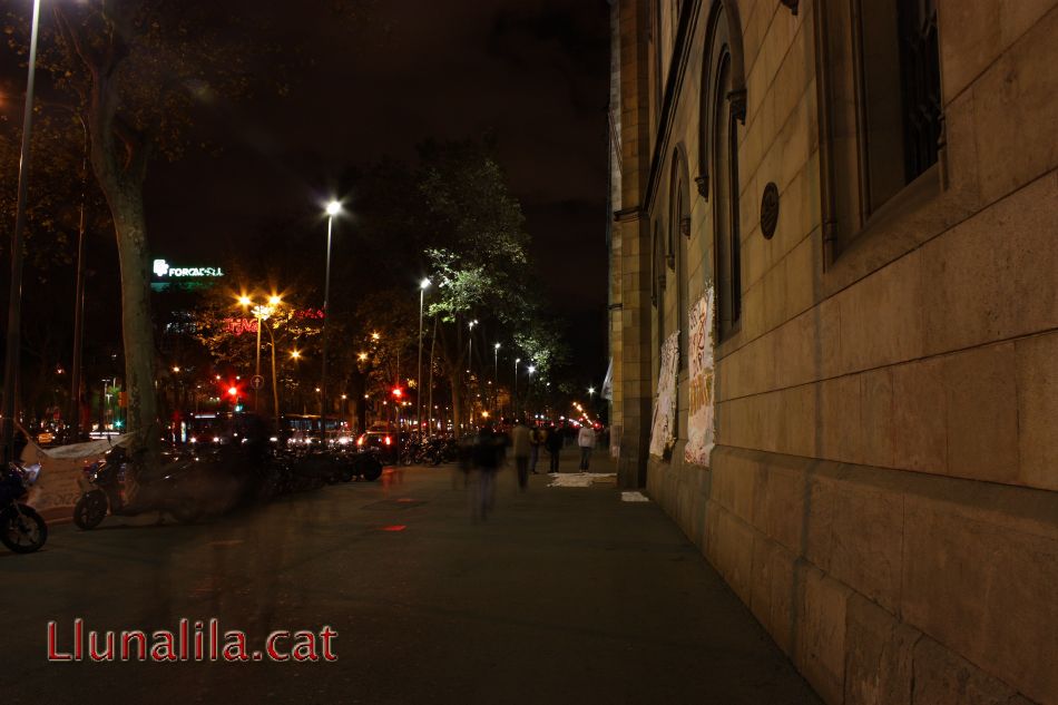 Gran Via i Plaça Universitat