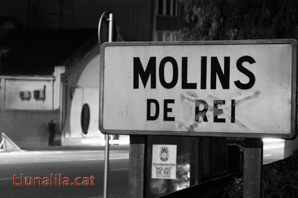 Entrada a Molins de Rei N340