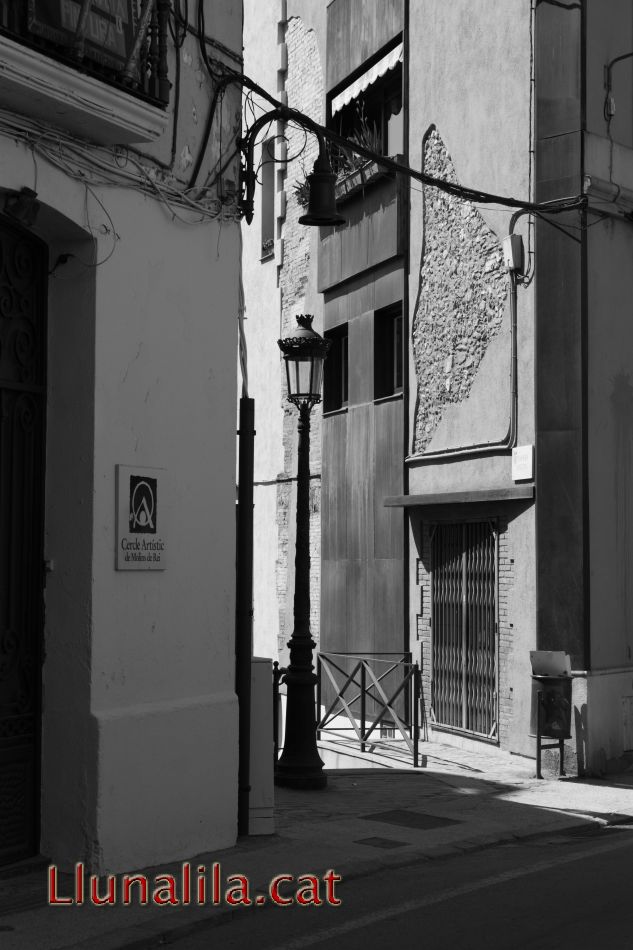 Fanals al carrer major de Molins de Rei