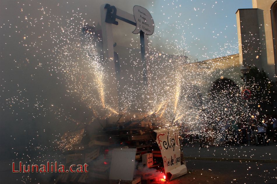 Esclat de foc per Sant Joan