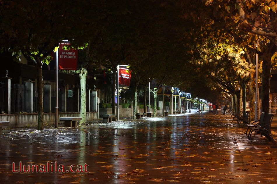 Pluja al passeig