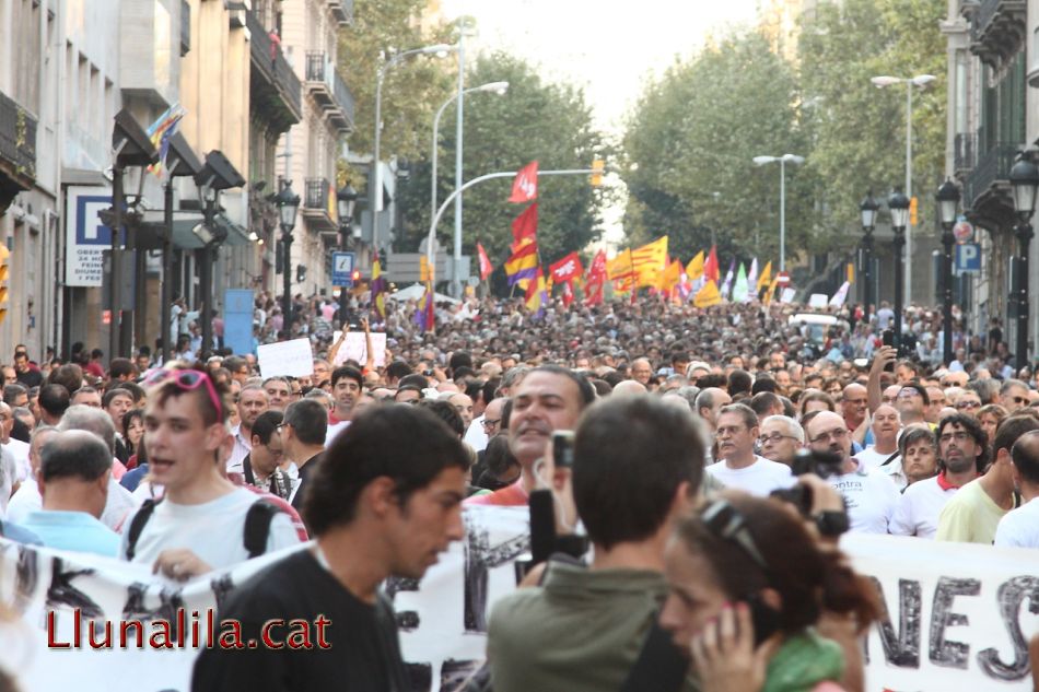 Manifestació 6S