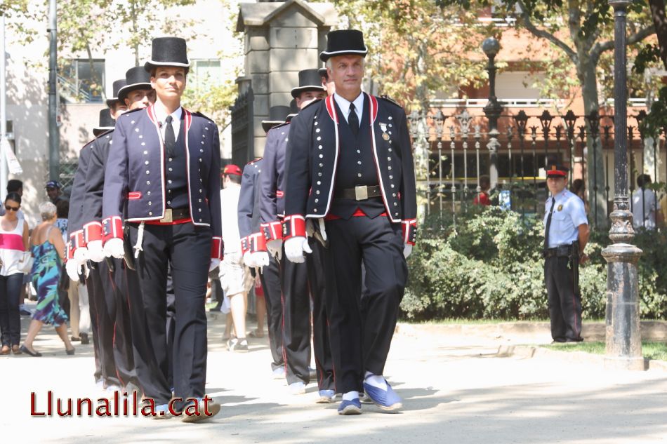 Uniforme de gala dels Mossos