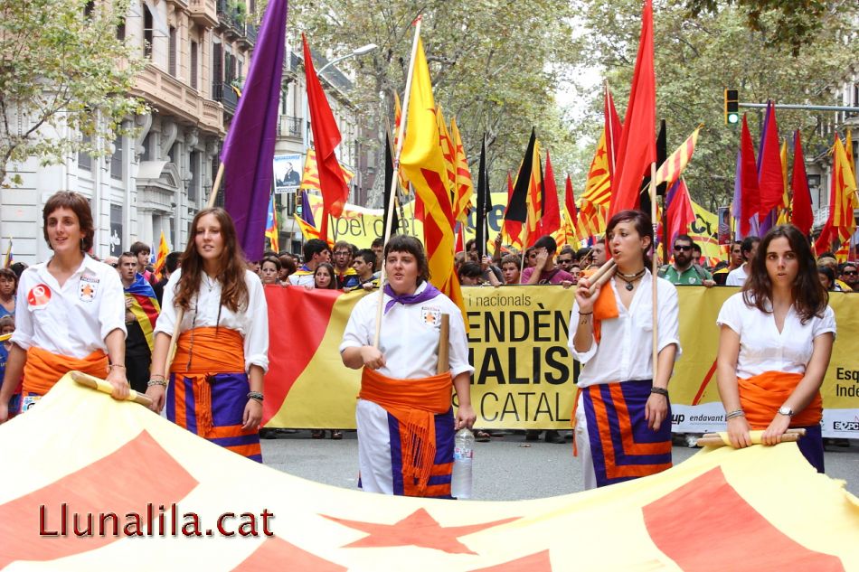 Manifestació diada 2011