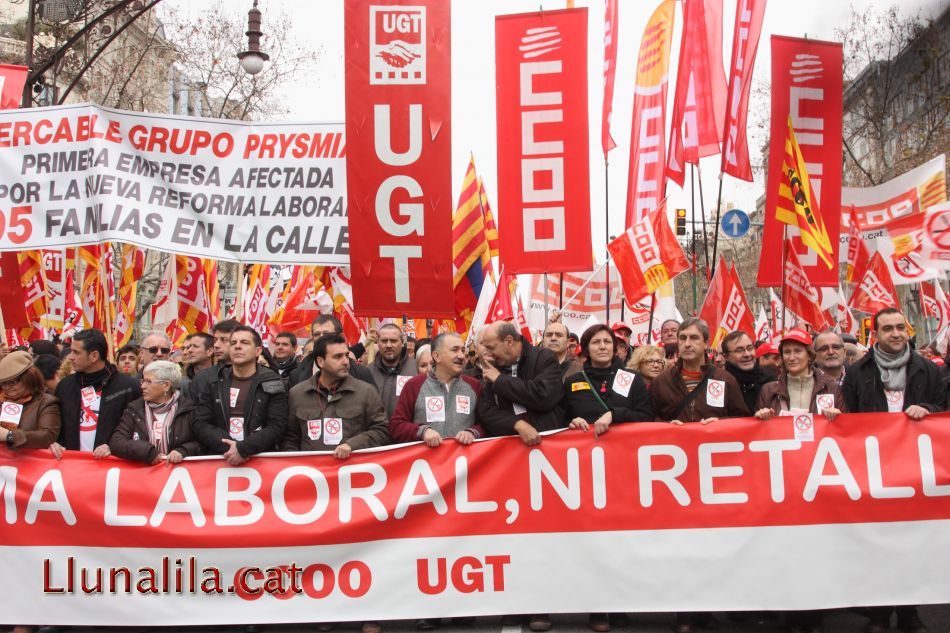 Inici de la manifestació 19F