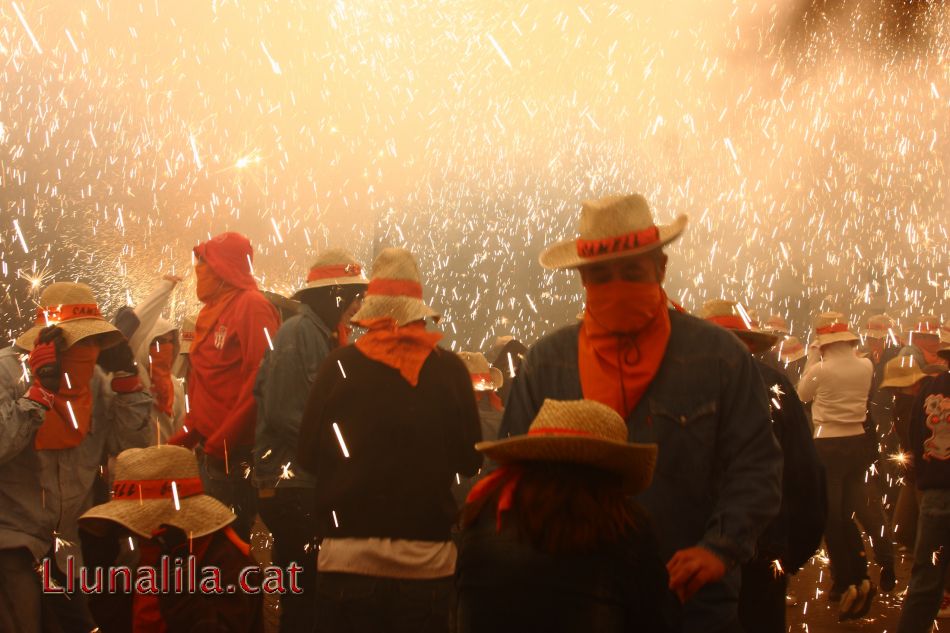 Pluja d’espurnes per carnestoltes