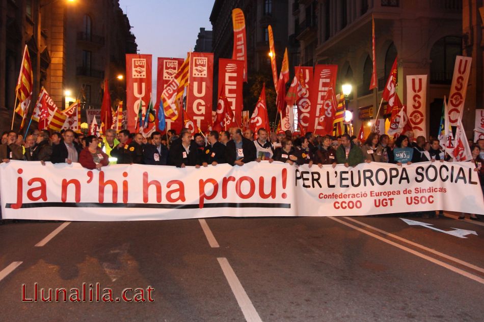 Ja n’hi ha prou! Per l'Europa Social 29F