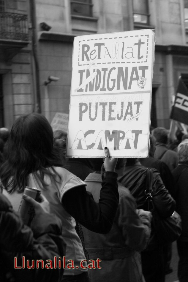 Retallat, Indignat, Putejat, Acampat 29F