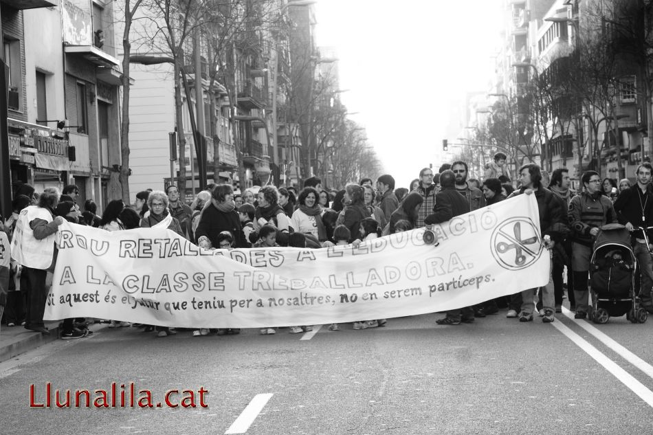 Prou retallades a l’educació 29F