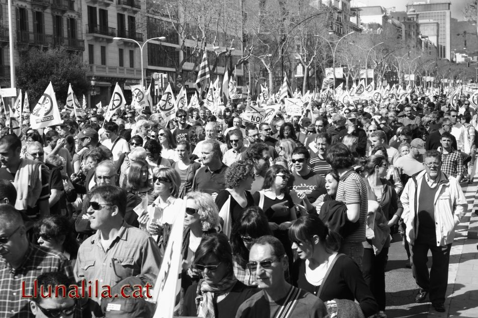 Banderes, persones i xiulets 11M 