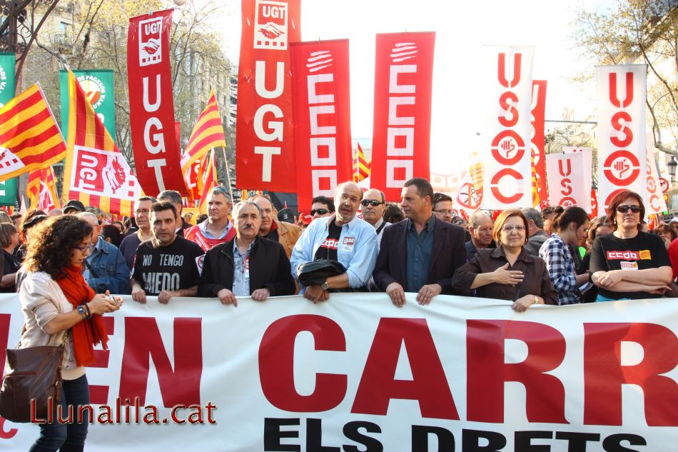 Milers de persones una lluita 29M