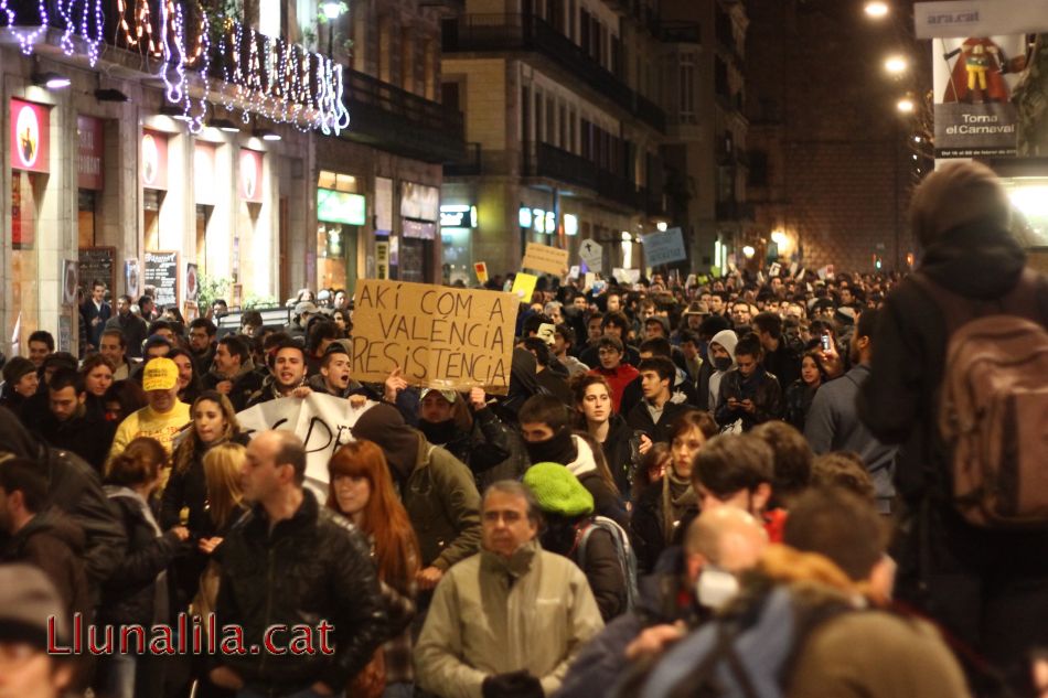 Aquí com a Valencia Resistència 21F