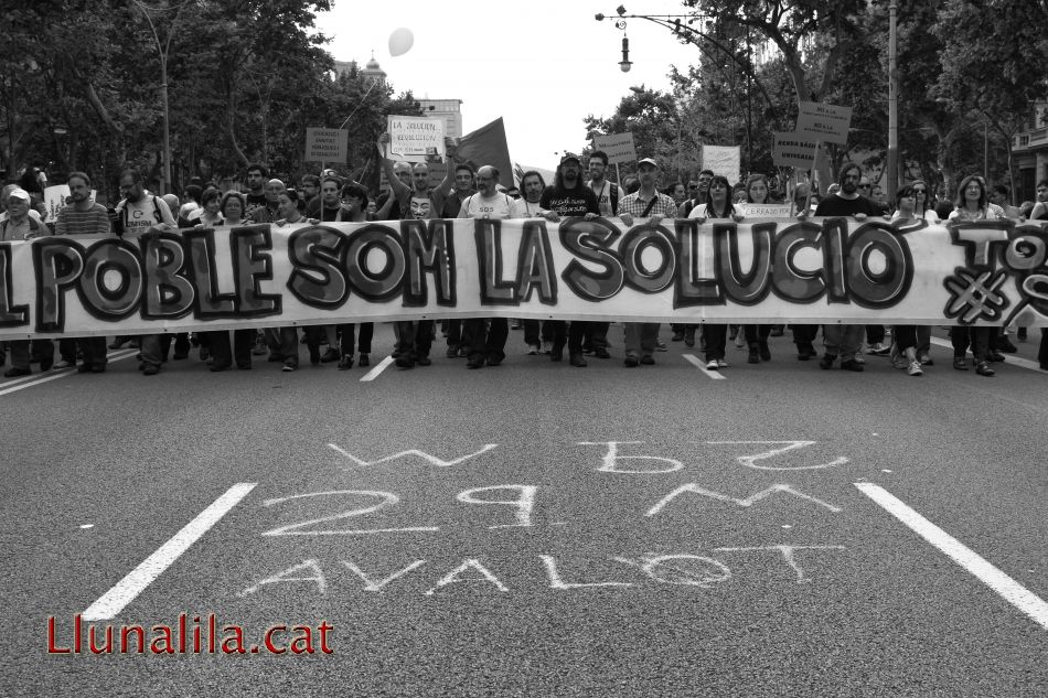 Del 29M al 12M i segueix la lluita #12M15M