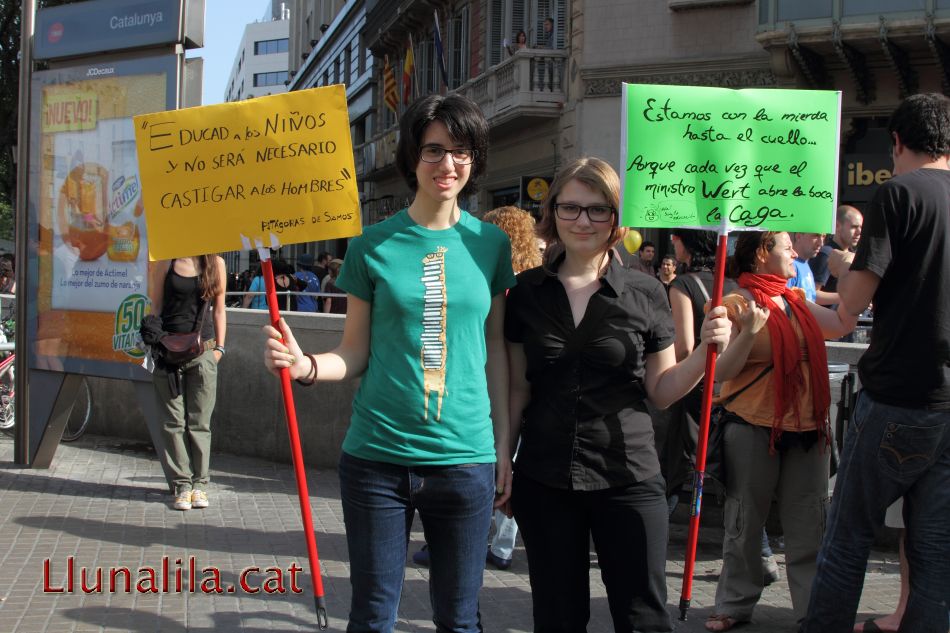 Educad niños y no será necesario castigar hombres #12M15M