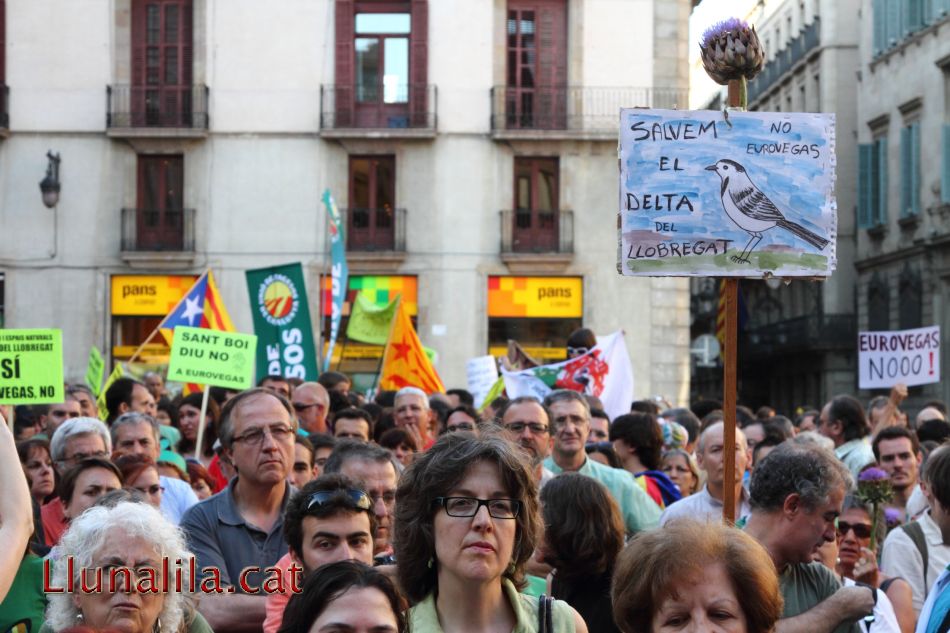 Salvem el delta del Llobregat, No Eurovegas