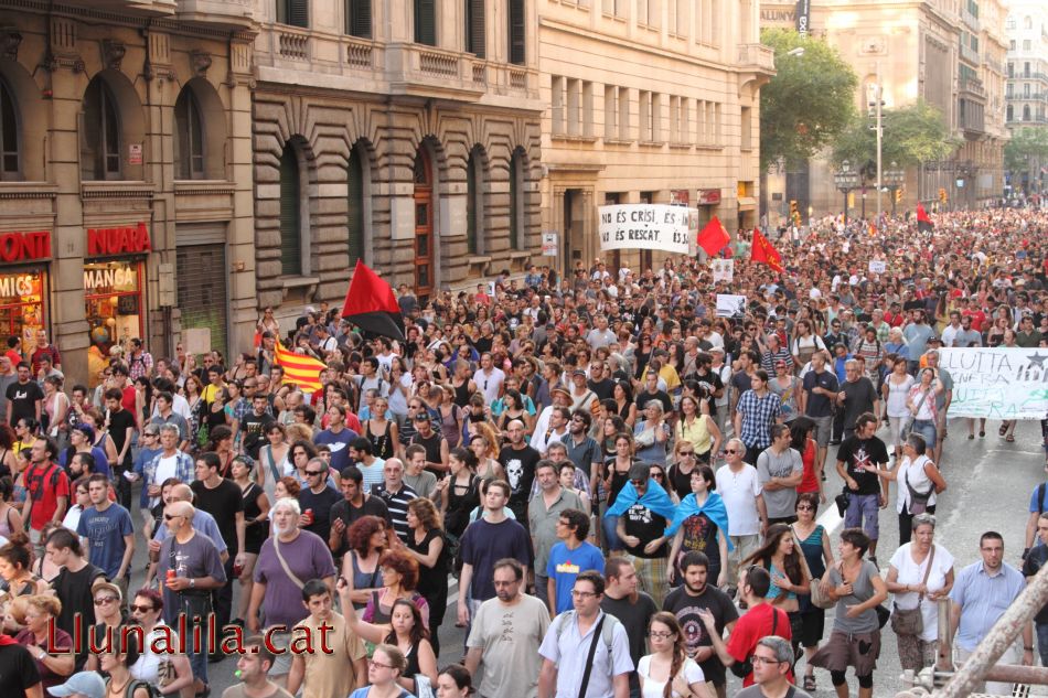 Recolzament a la lluita minera 11J