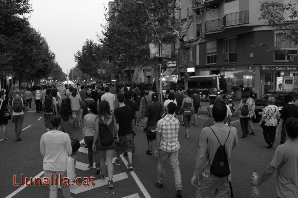 Arribada a la seu del PP Barcelona 16J