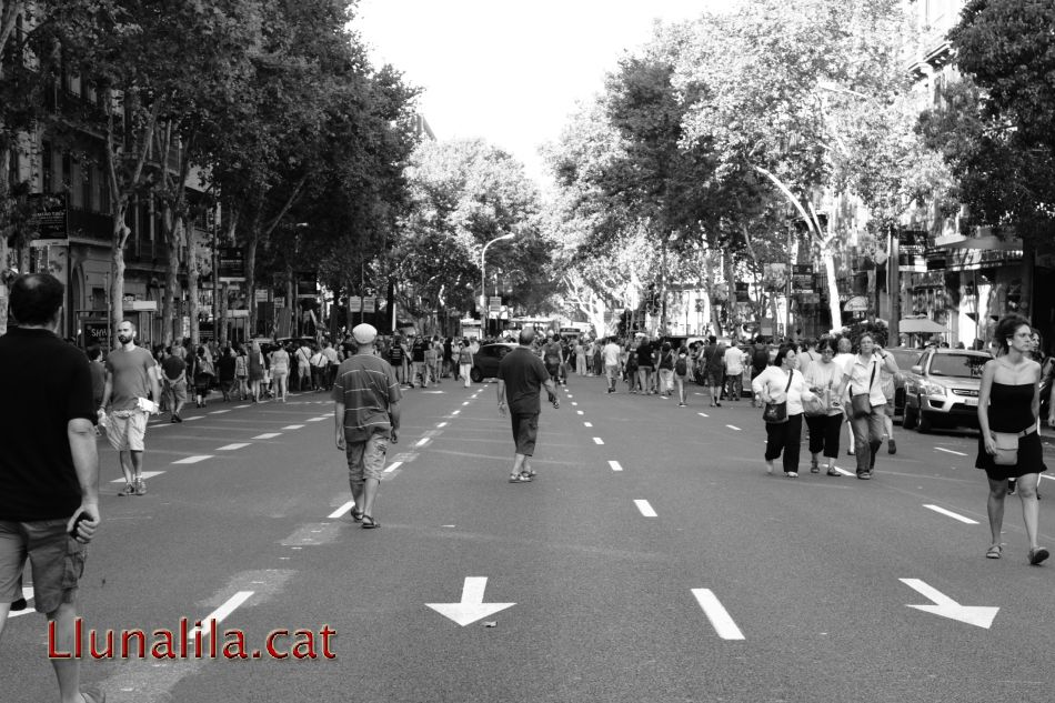 La gent prepara la manifestació No Callem 19J