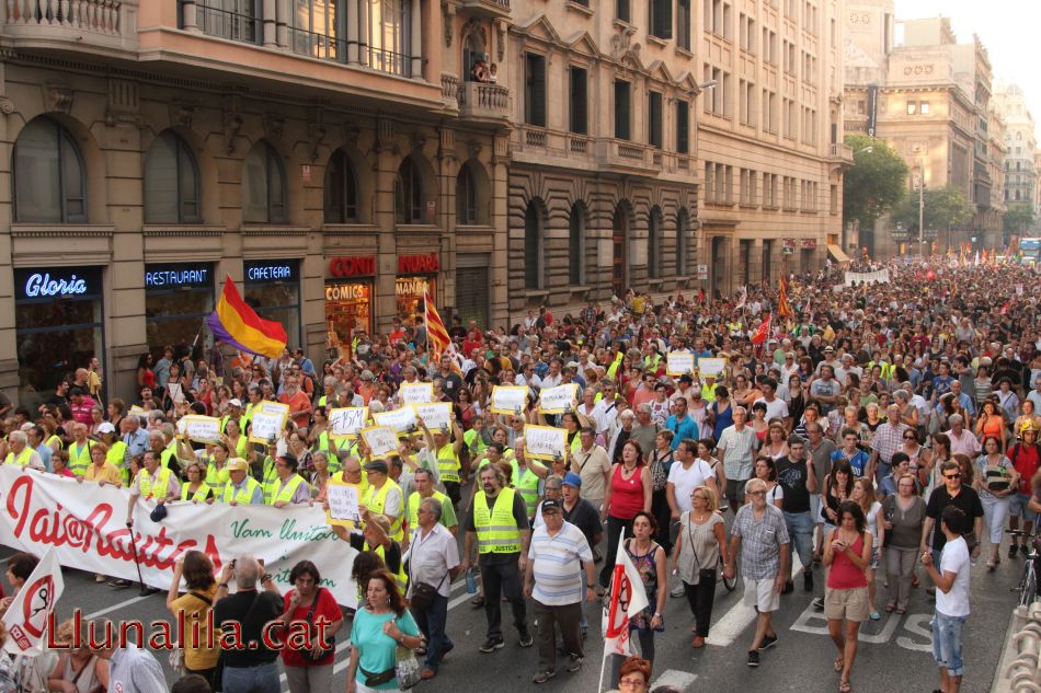 Iaioflautas diuen no a les retallades 19J