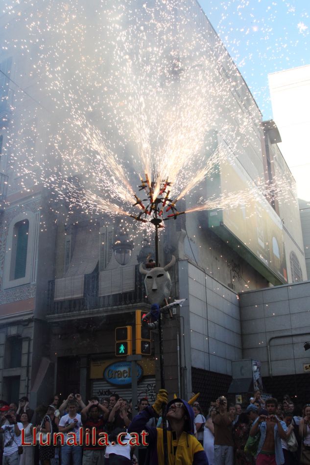 Diables a la Festa Major de Gràcia