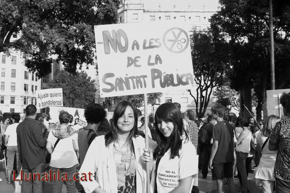 No a les retallades de la Sanitat Pública 20J