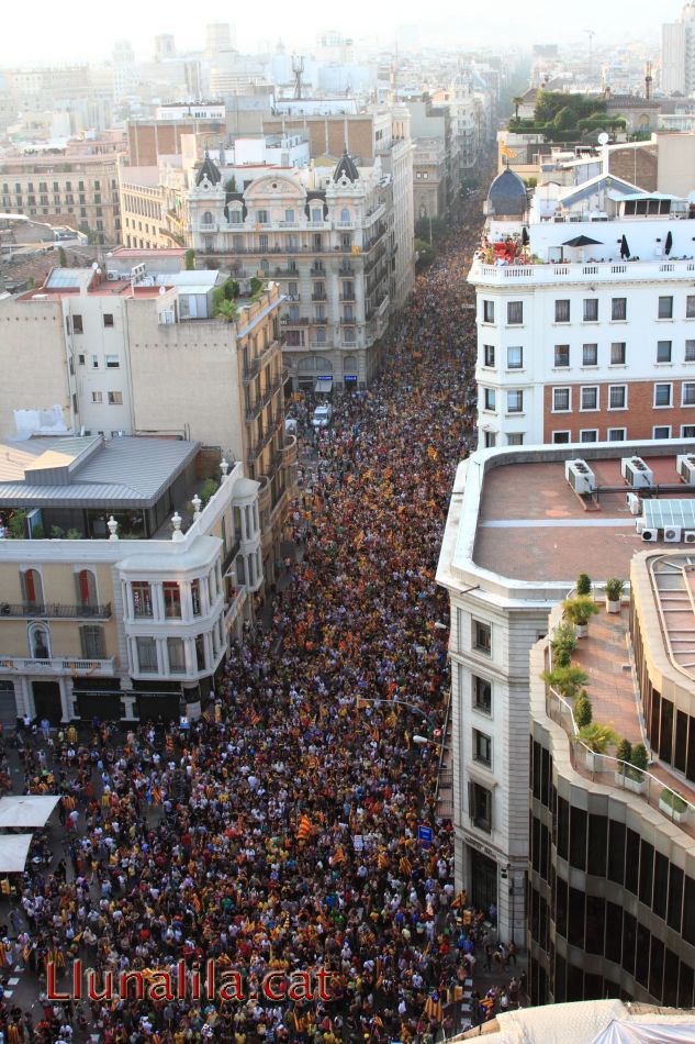 Diada multitudinària 11s