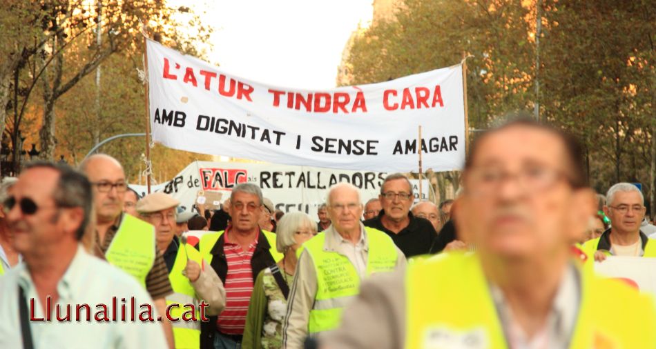 L’atur tindrà cara amb dignitat i sense amagar 13O 