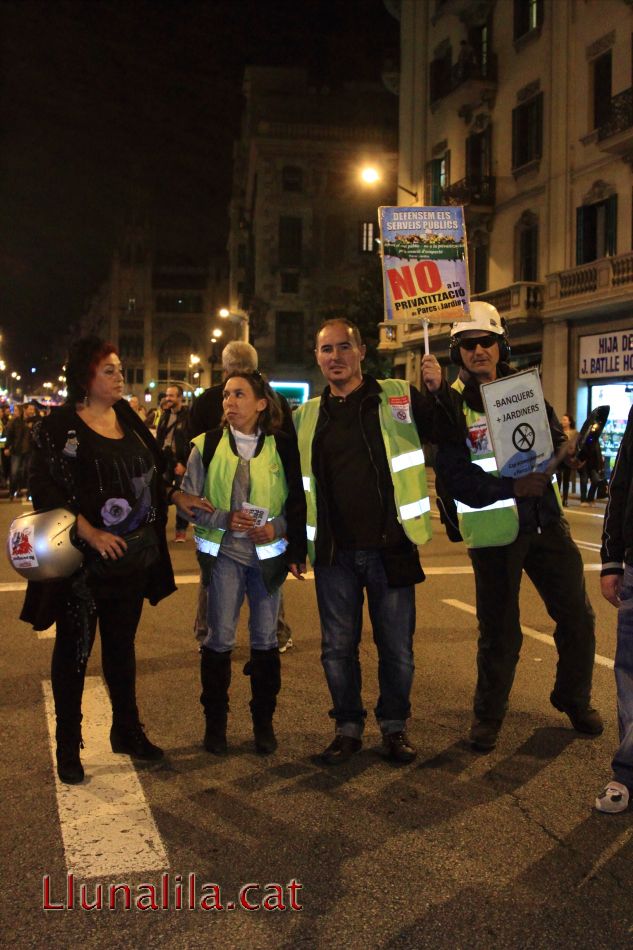 NO a la privatització de Parcs i Jardins 8N