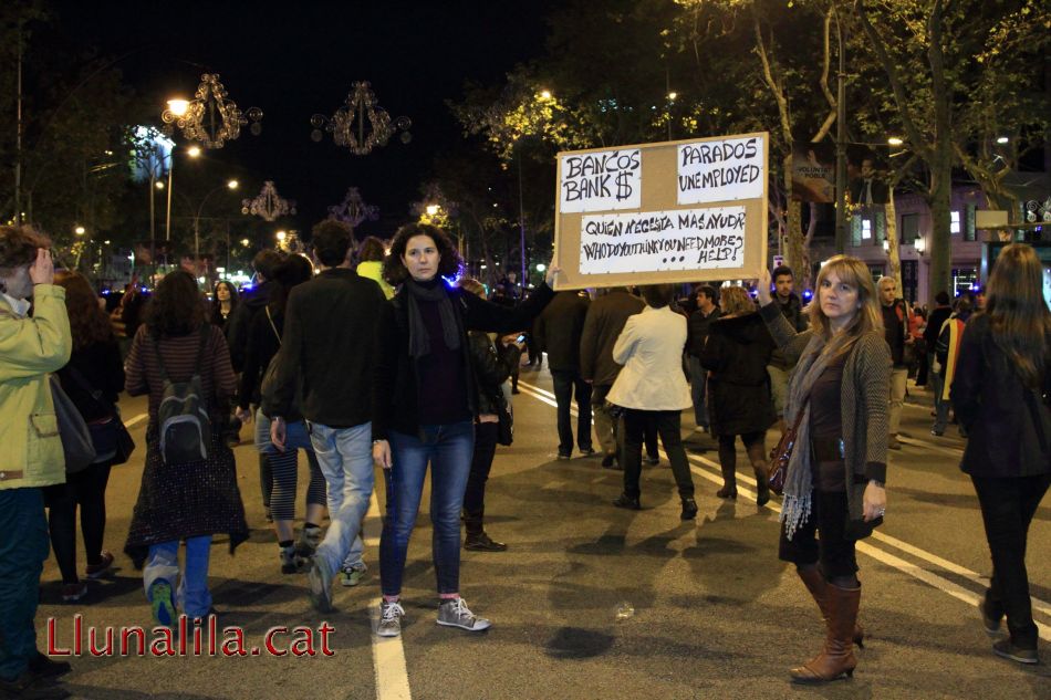 Pancartes bilingües 14N