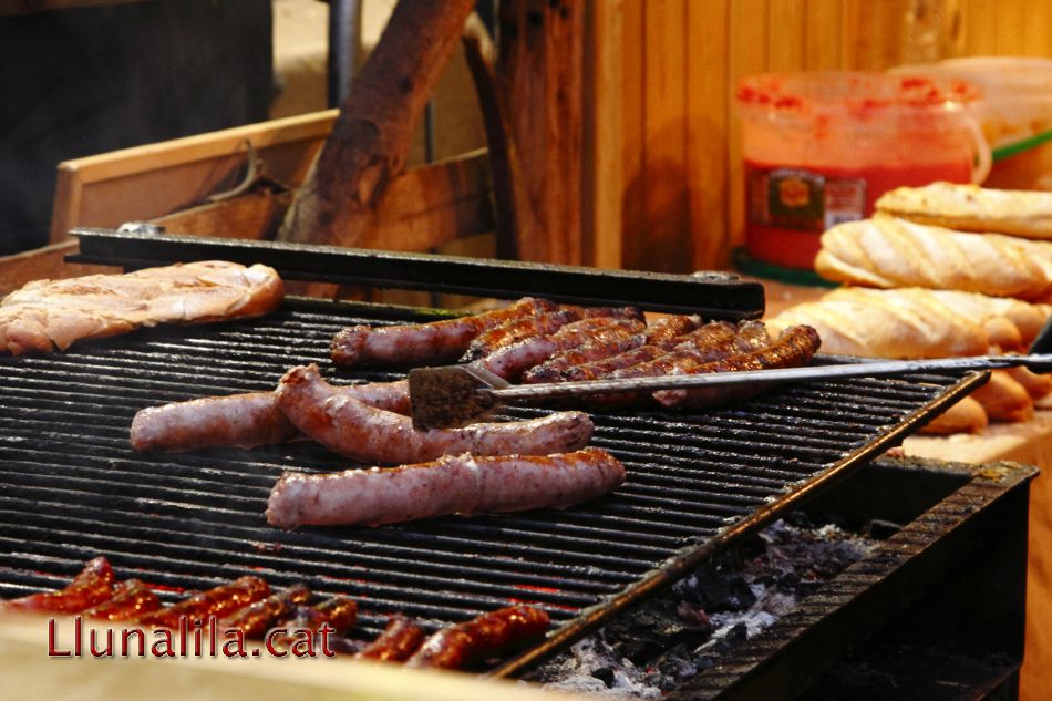 El sopar després de recorre el Mercat Medieval de Vic 