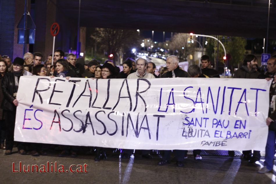 Retallar la sanitat és assassinat 