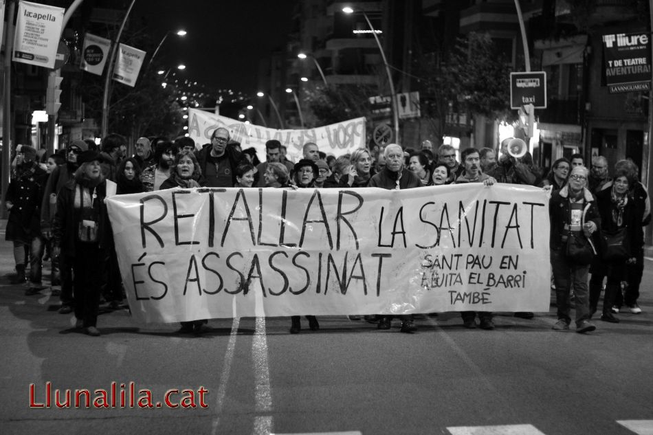 Tots junts contra les retallades de la sanitat