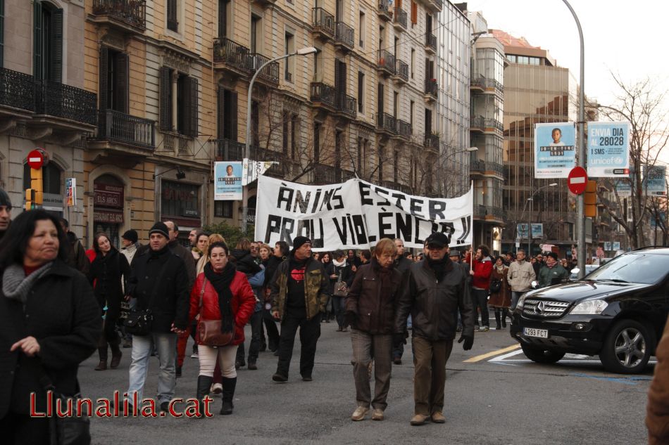 Ànims Ester, prou violència!