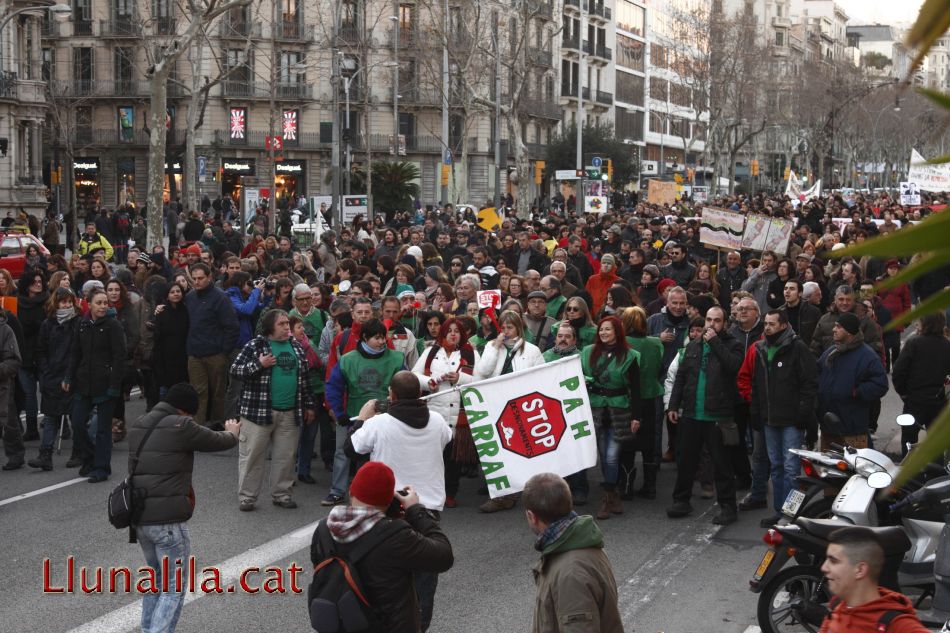 La PAH Garraf en lluita 23F