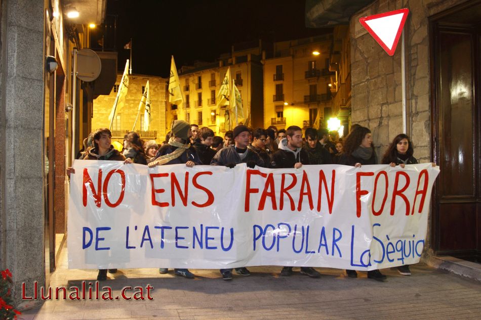 No ens faran fora de l`Ateneu Popular la Sèquia