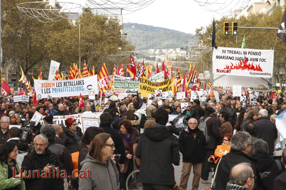 Pancartes i banderes 24N