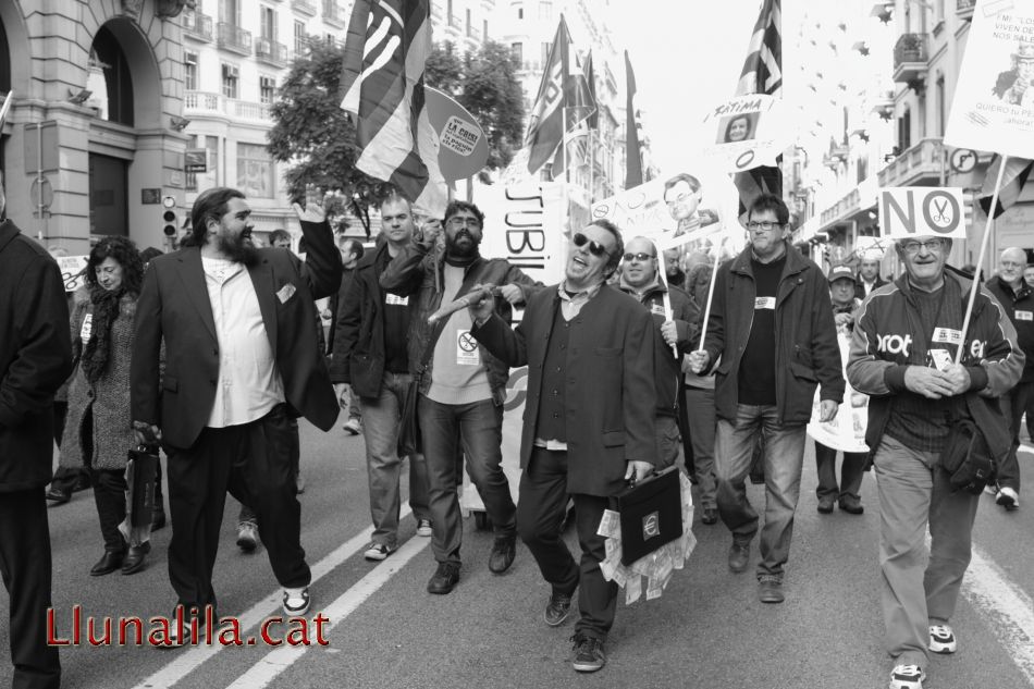 Contra els pressupostos antisocials Barcelona