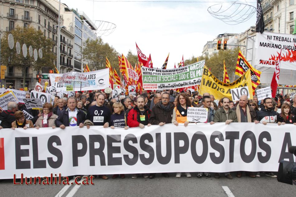 Contra els pressupostos antisocials 24N