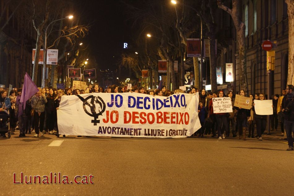 Jo decideixo jo desobeeixo avortament lliure i gratuït 14F