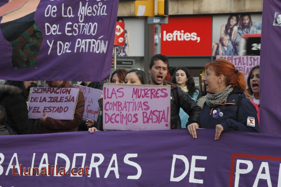 Mujeres combativas decimos basta! 8M