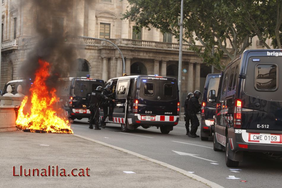 Intervenció dels Mossos d'Esquadra 1M