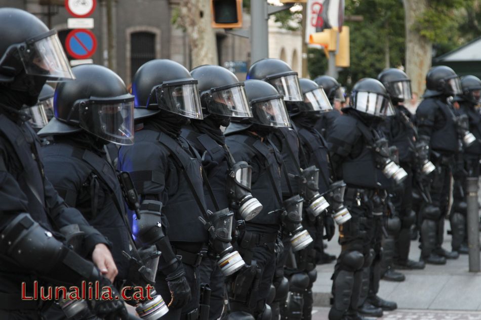 Antidisturbis dels Mossos d’Esquadra 31M