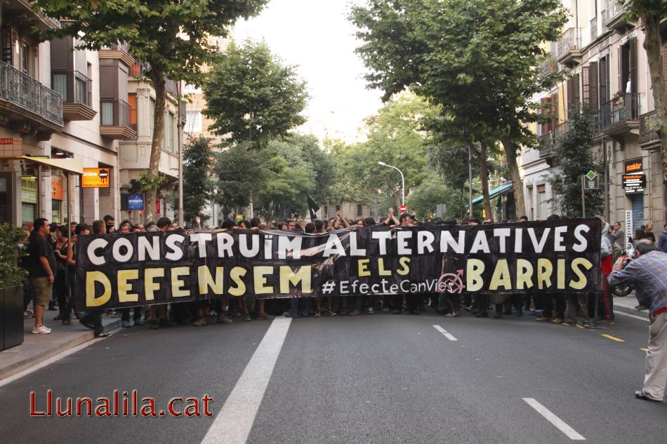 Construïm alternatives defensem els barris 31M EfecteCanVies