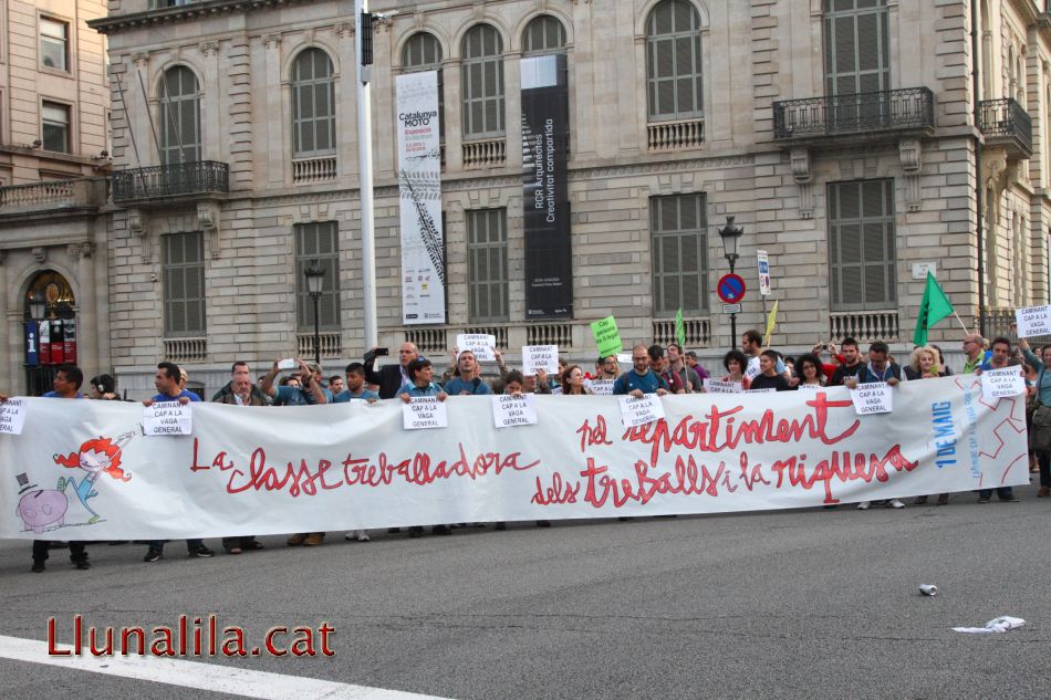 La classe treballadora pel repartiment de la riquesa i els treballs