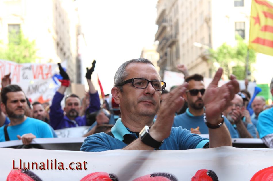 La lluita continua ResistenciaMovistar 1Maig